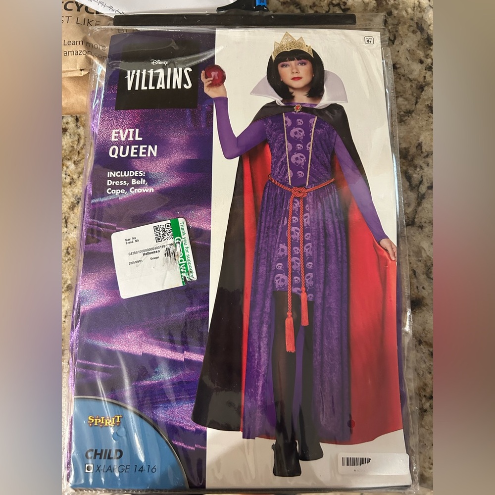 Disney Villains Evil Queen Kids Costume - XL